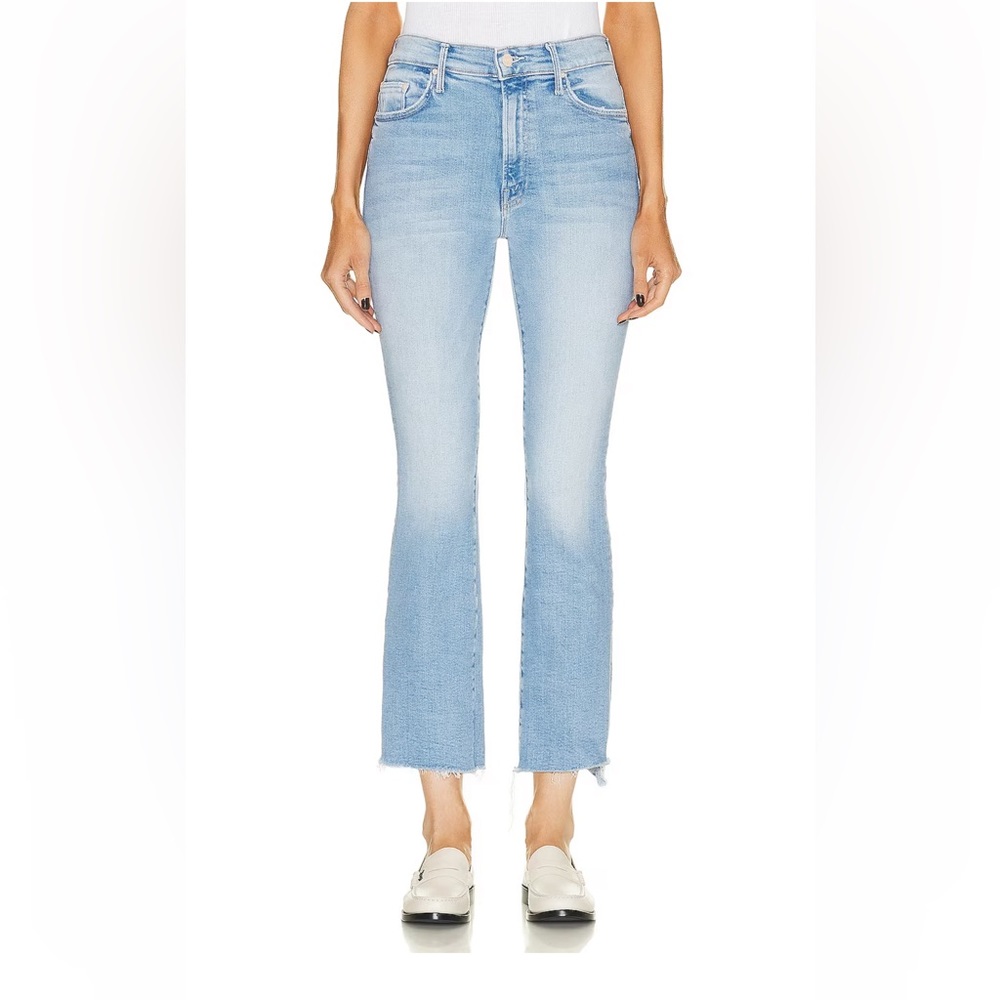 Mother The Insider Crop Step Fray jeans. Limited Edition.